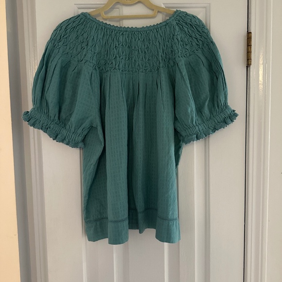 NWOT Sundance Lodi Top L Green - Picture 2 of 4